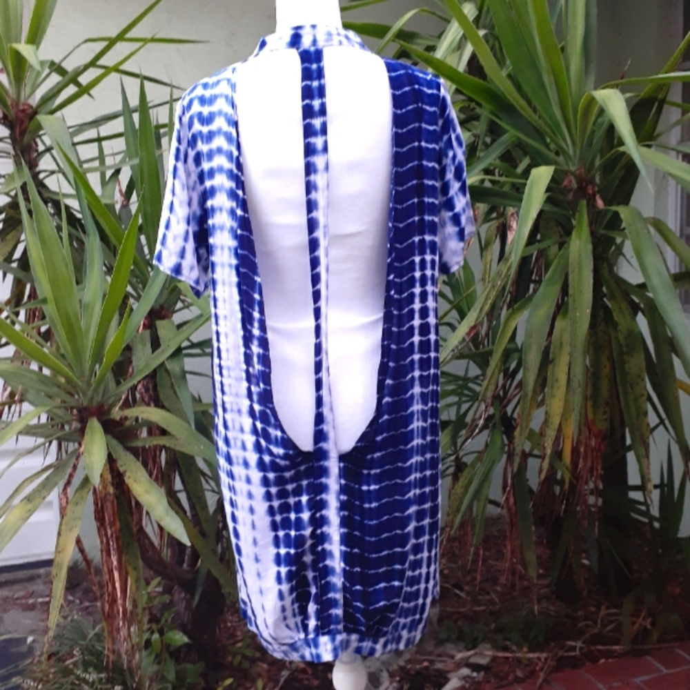 Open T Back Boho kimono Cover up